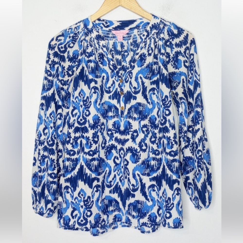 Lily Pulitzer Elsa Silk Blouse